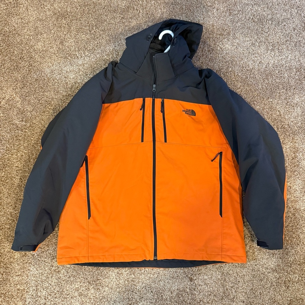 The North Face Men's Freedom Orange and Black Jacket